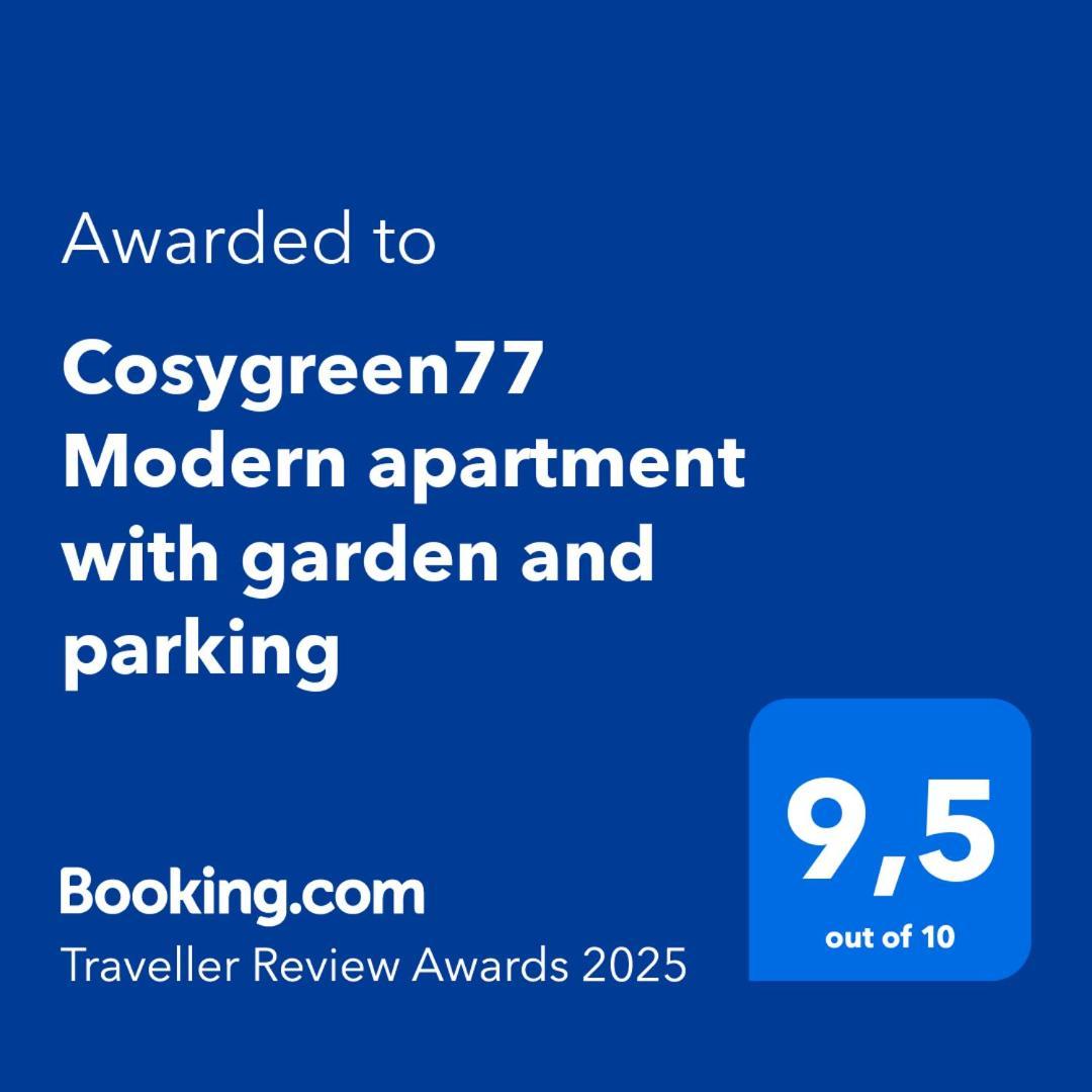 Cosygreen77 Modern Apartment With Garden And Parking Magny-le-Hongre Exterior photo